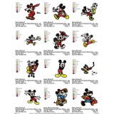 Collection Mickey Mouse Embroidery Designs 05